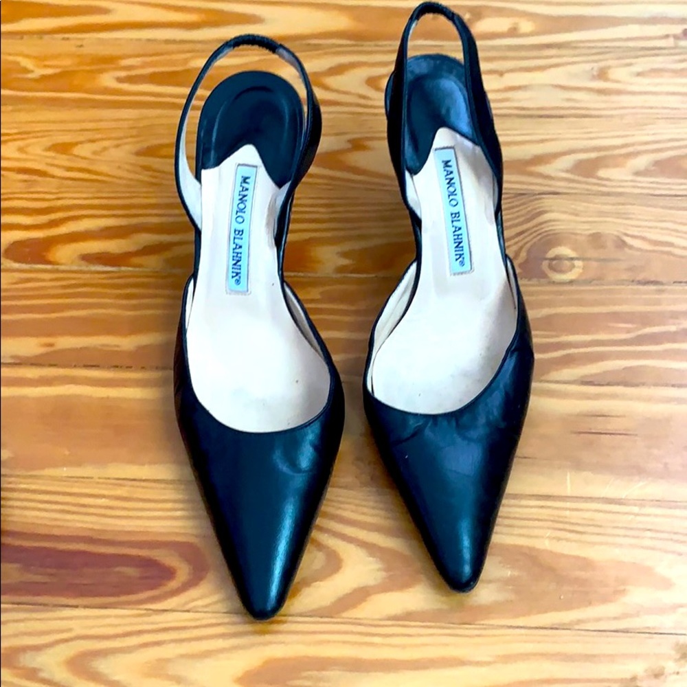 Manolo Sling Backs - image 1